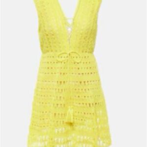 Anna Kosturova crochet dress NWT L